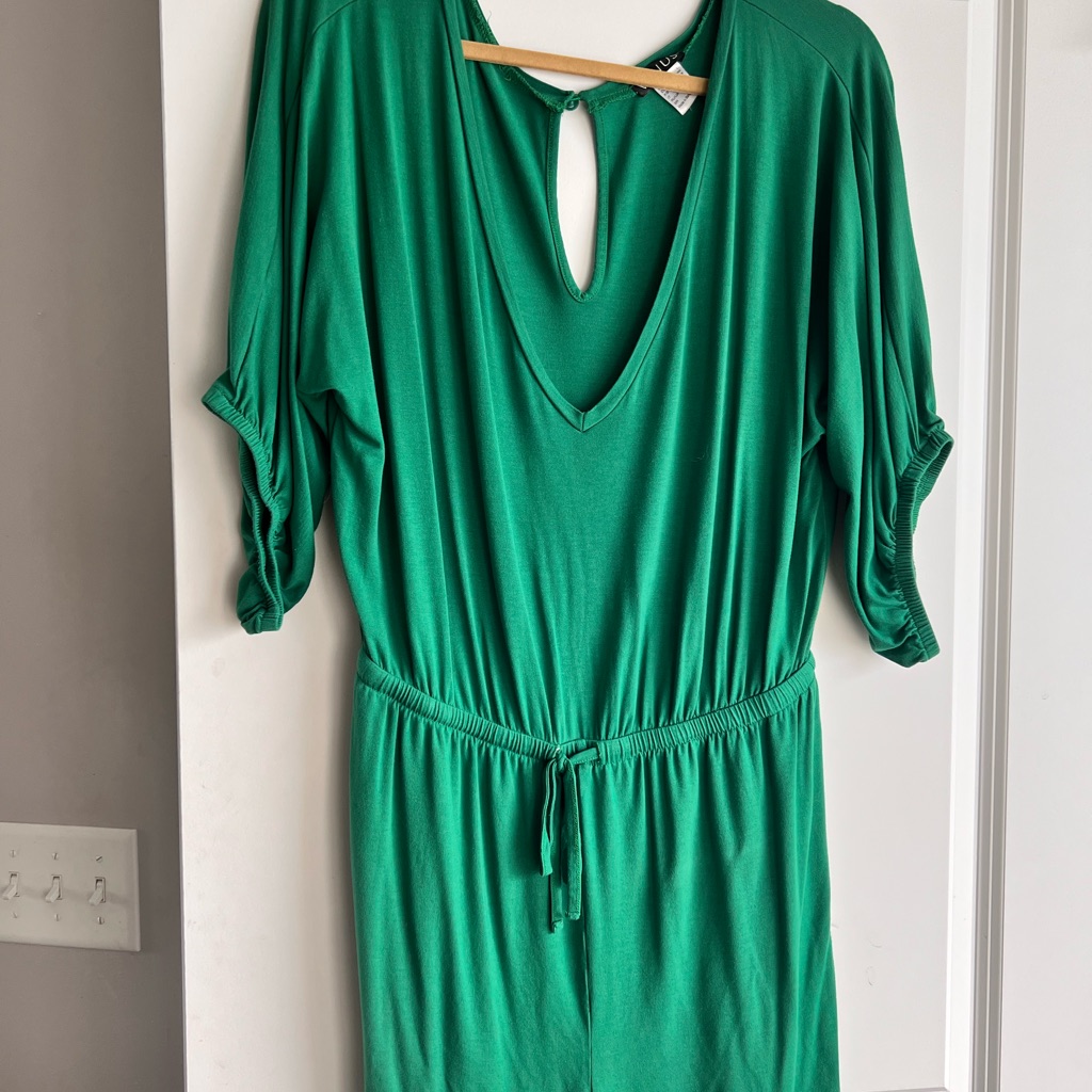 Venus Romper Either V Neck Or Use As Off Shoulder